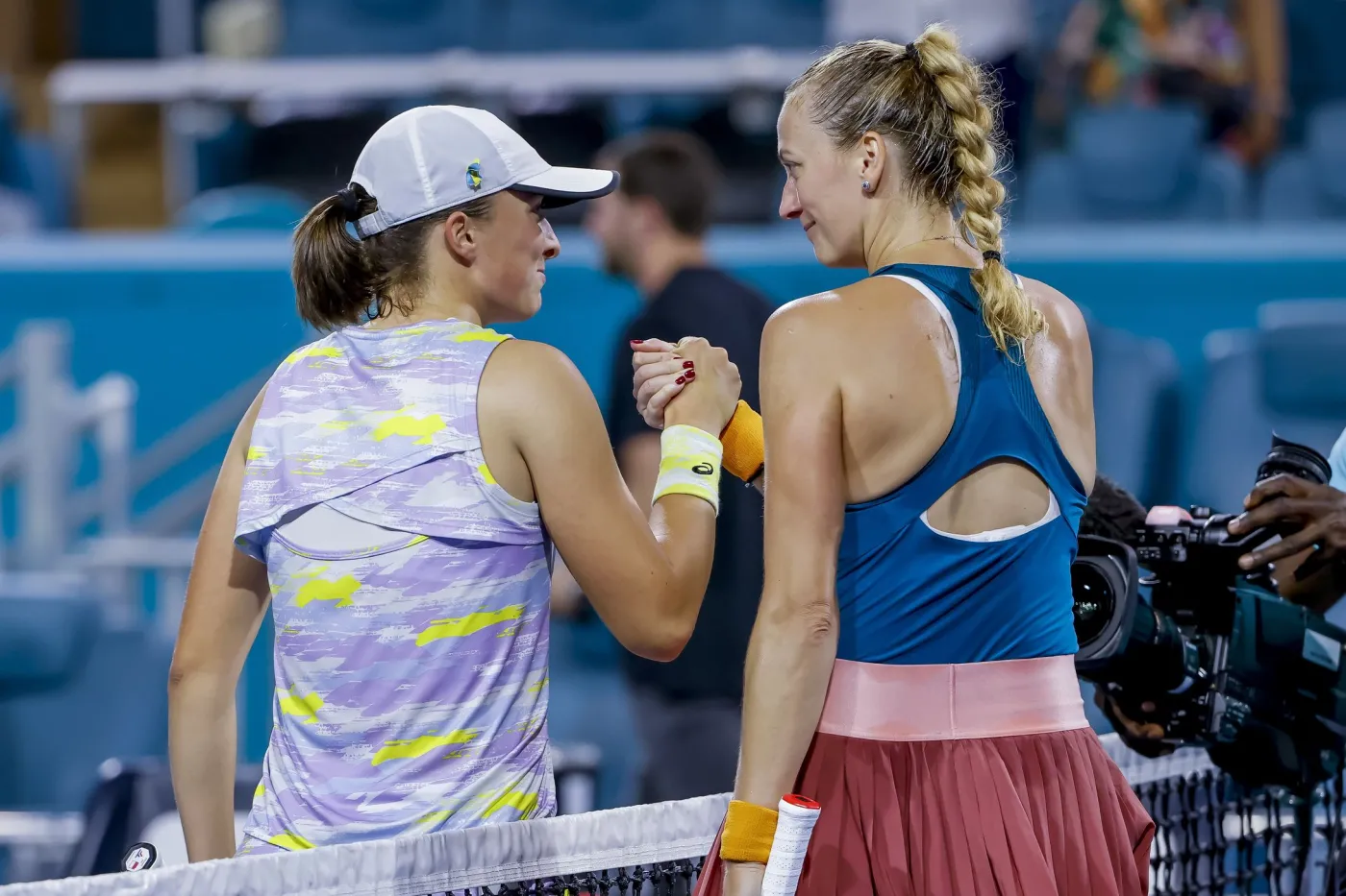 Świetny mecz Igi Świątek w Miami. Petra Kvitova pokonana w dwóch setach