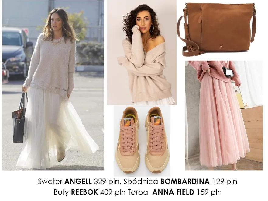 Jak mgiełka: STYLIZACJE z tiulową spódnicą