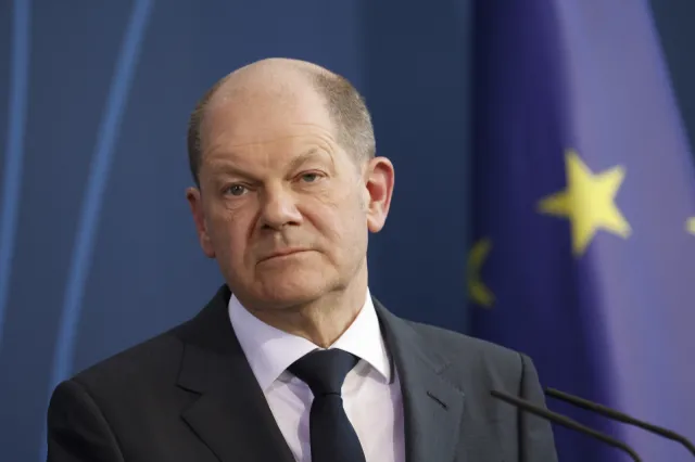 Kanclerz Niemiec zapewnił o pomocy i wsparciu dla Ukrainy. Kilka razy użył słowa "ale"...