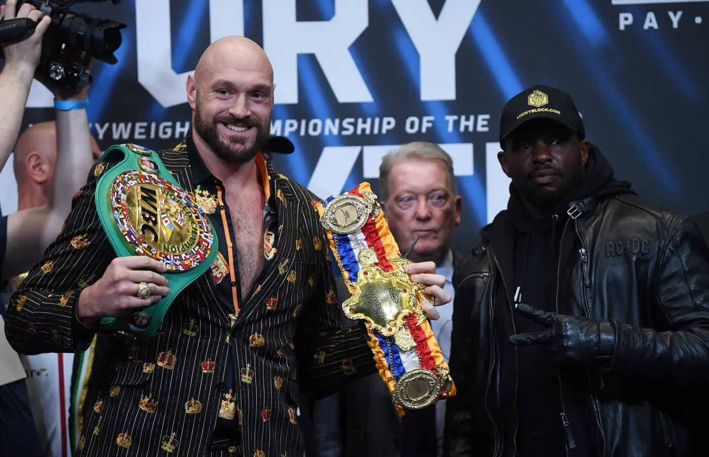 Fury i Whyte stanęli twarzą w twarz. Wyzwisk i rękoczynów nie było