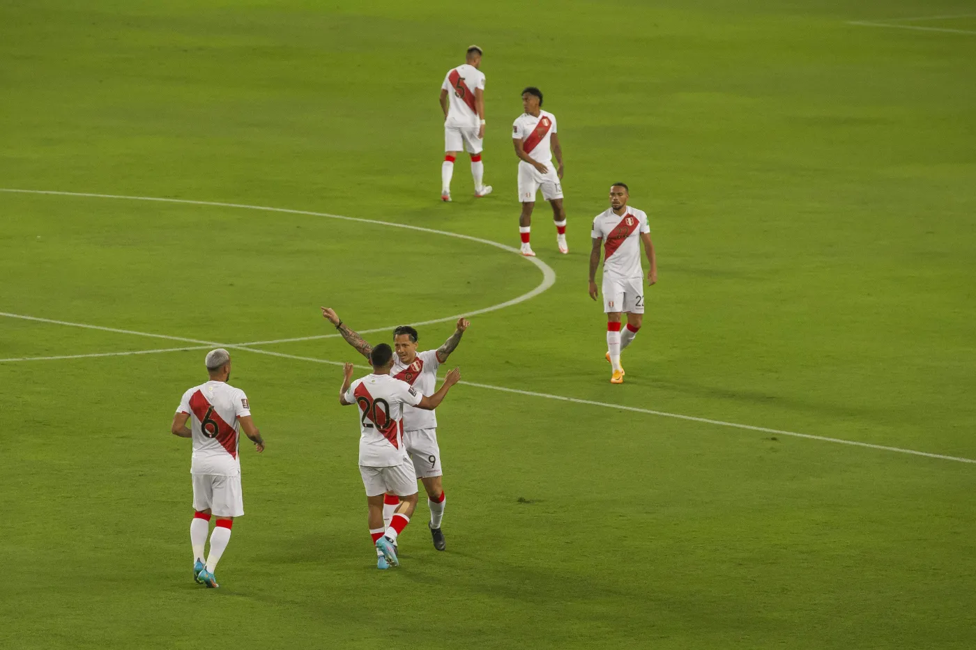 Piłkarze reprezentacji Peru