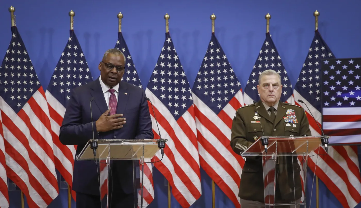 Szef Pentagonu: Poruszymy niebo i ziemię, by Ukraińcy dostali to czego potrzebują