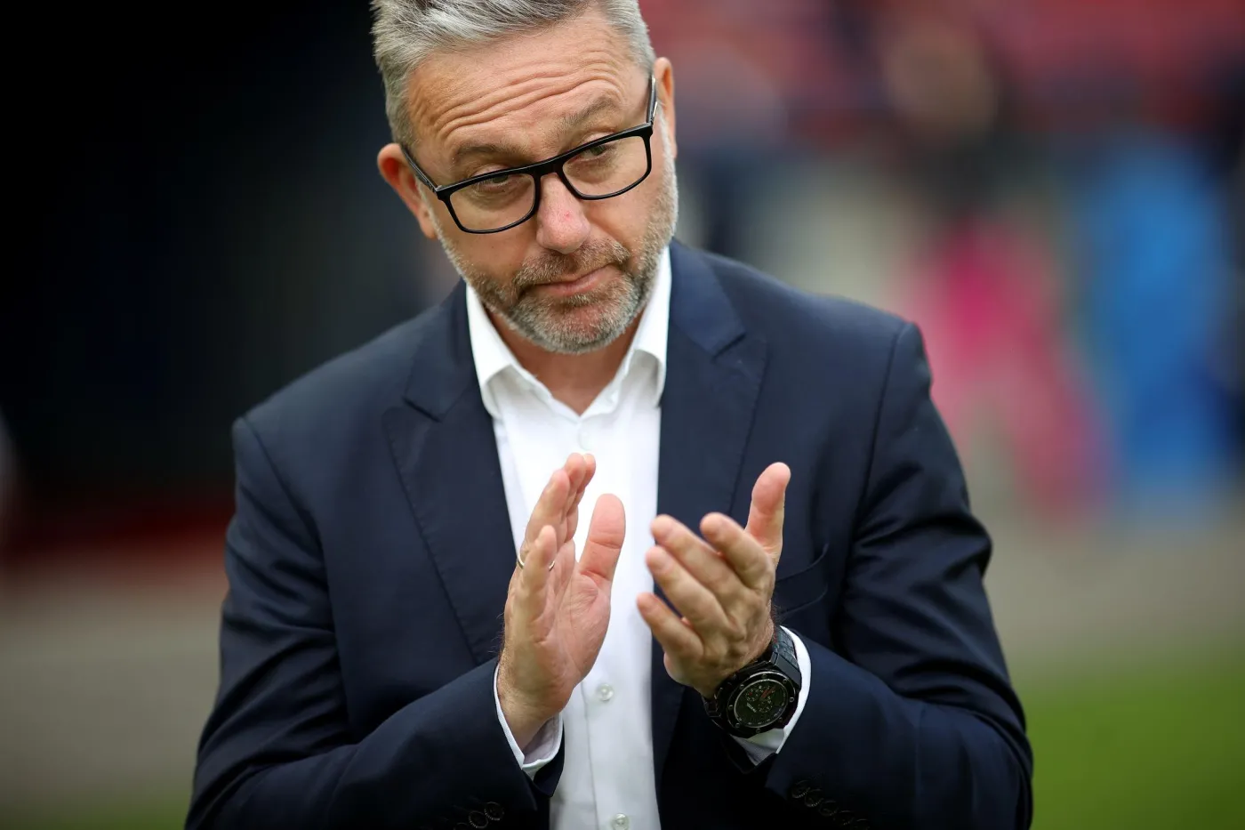 Trener Wisły Jerzy Brzęczek 