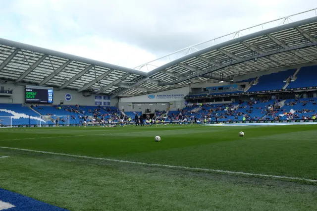 Stadion Brighton & Hove Albion centrum testowym na obecność koronawirusa