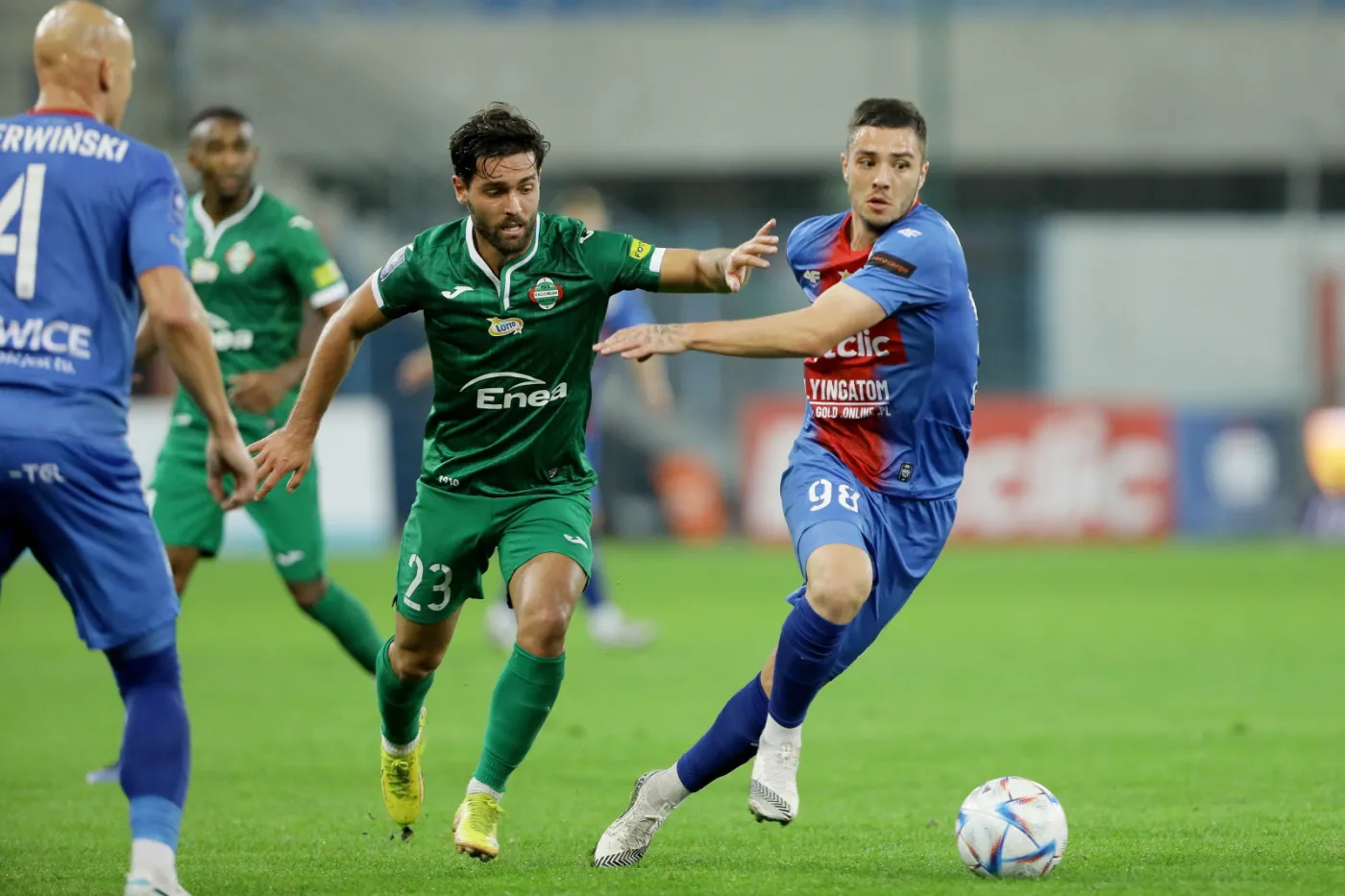 Kłopoty Piasta. Gliwiczanie przegrali u siebie z Radomiakiem [WIDEO]