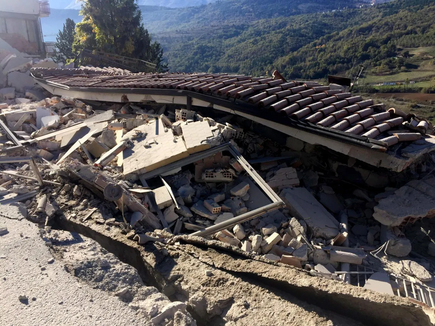 Quake in central Italy