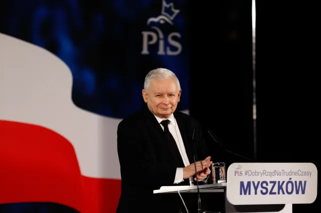 Kaczyński w Myszkowie: Przydałaby nam się broń nuklearna