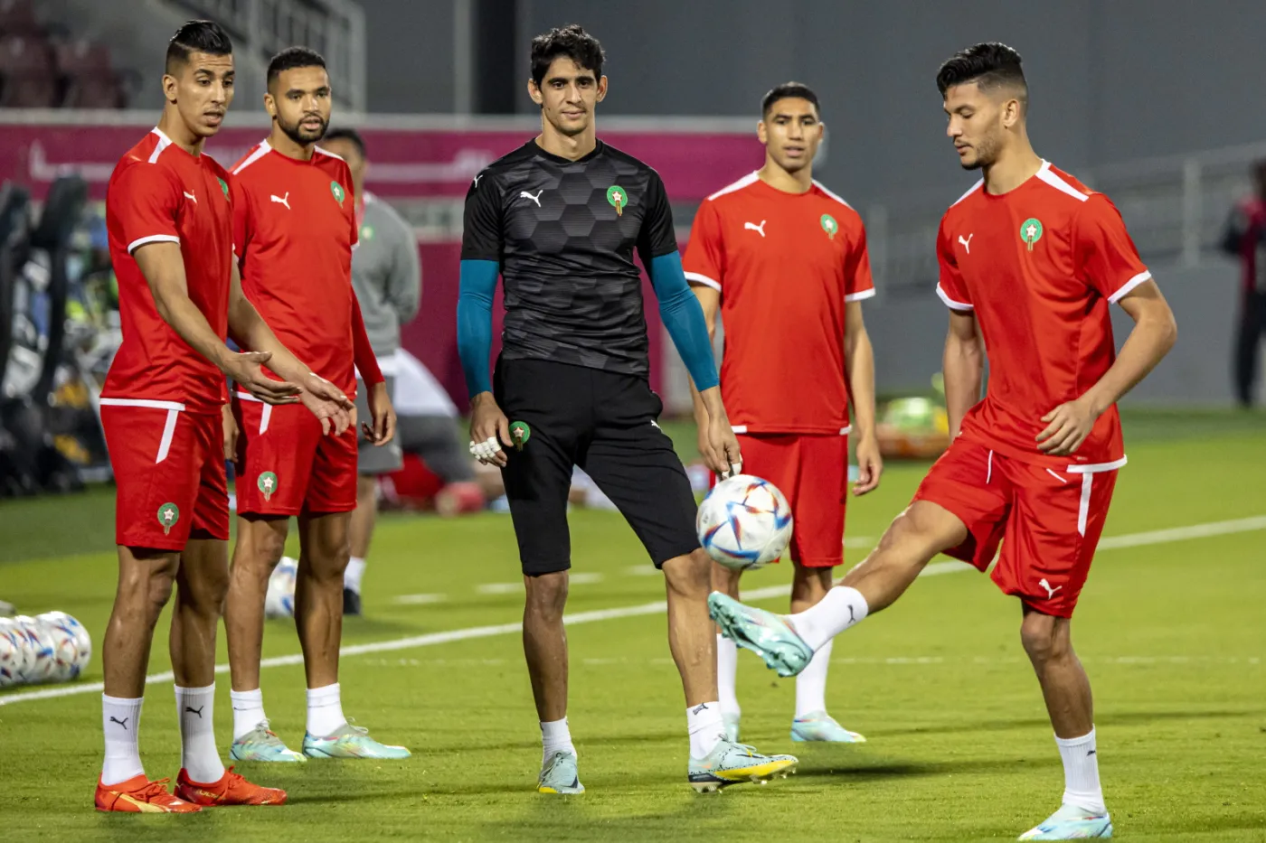 Reprezentacja Maroka trening