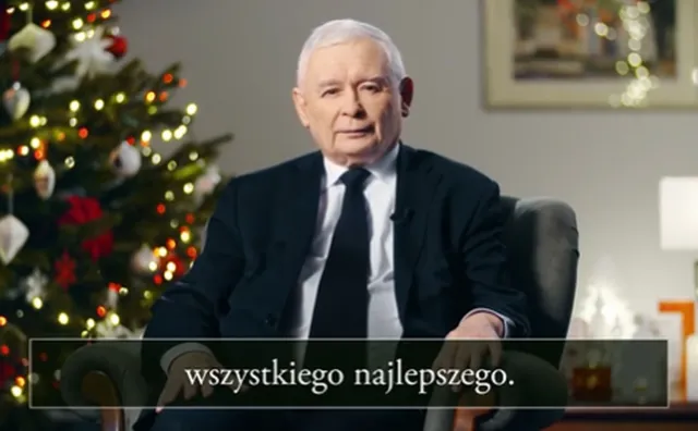 Życzenia świąteczne od Jarosława Kaczyńskiego. "Wierzę, że przyszły rok przyniesie zwycięski pokój"