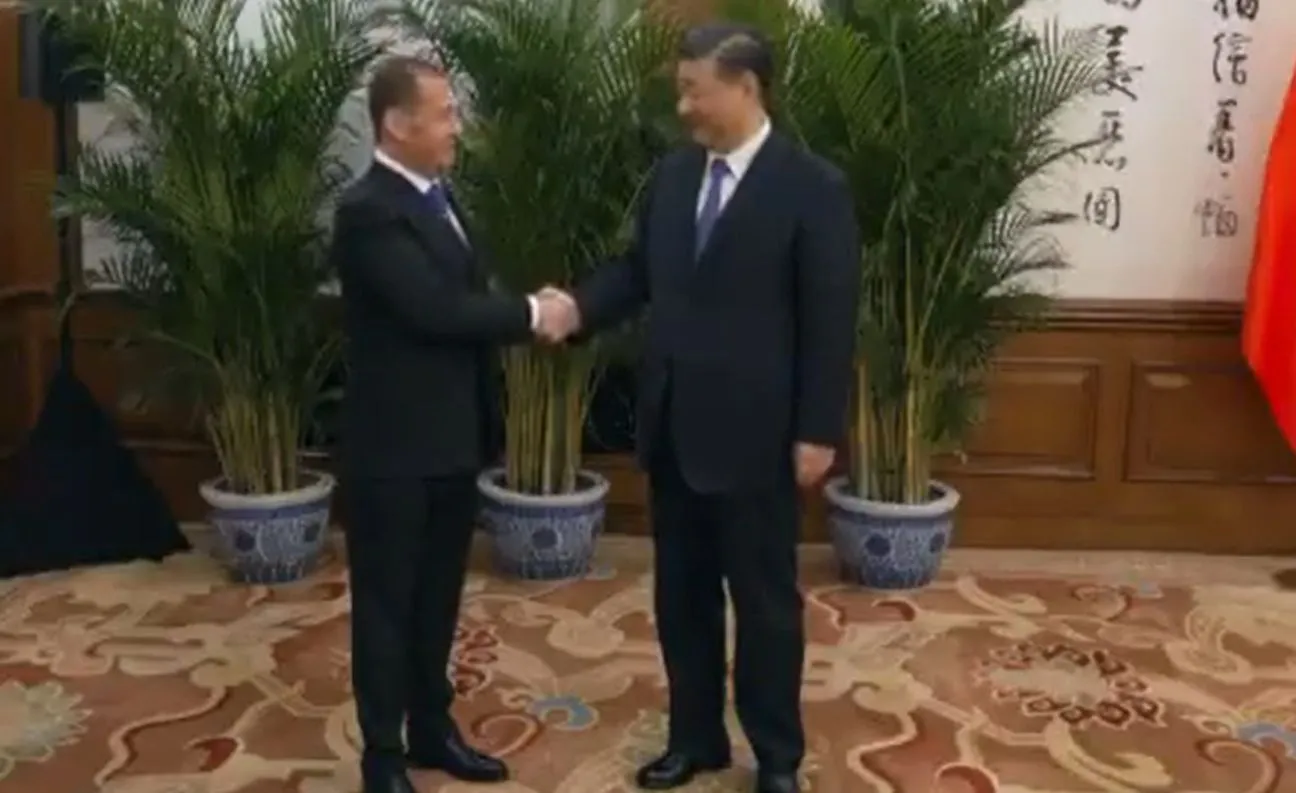 Xi Jinping przyjął Miedwiediewa. Rozmawiali o wojnie w Ukrainie