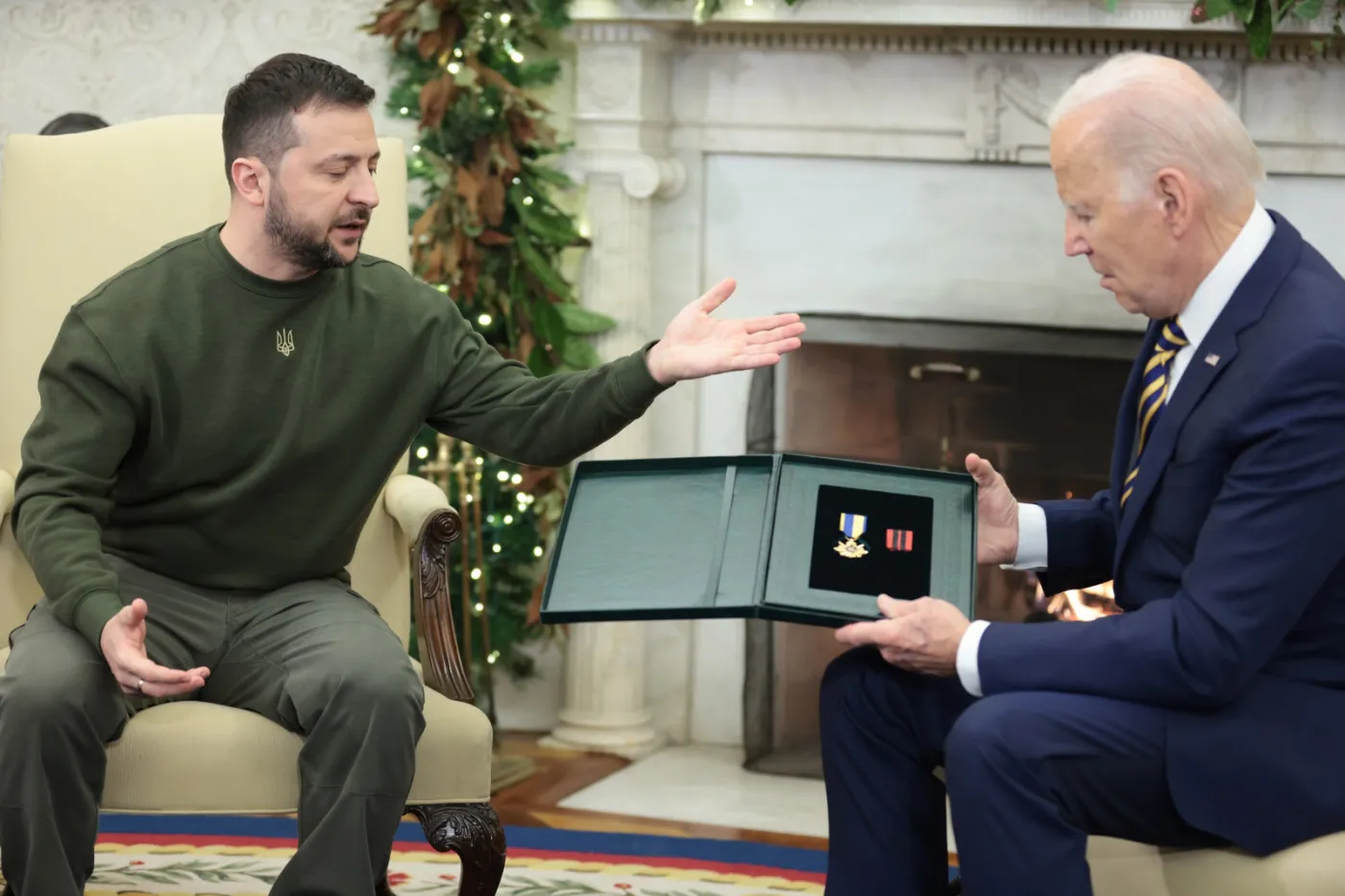 Biden przywitał Zełenskiego w Białym Domu. Padły poruszające słowa