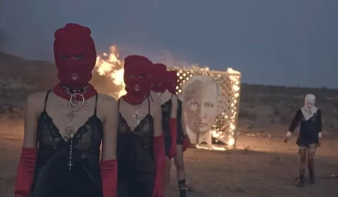 Performance grupy Pussy Riot