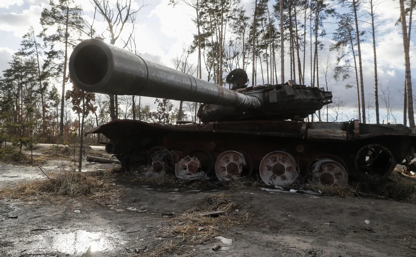 Rosyjskie zniszczone maszyny 