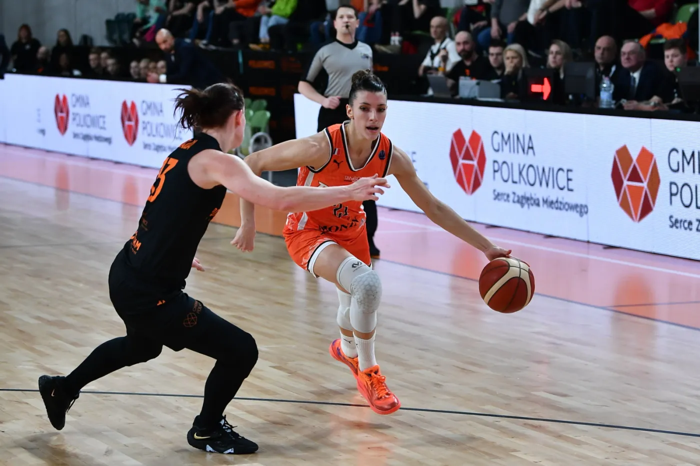 Euroliga koszykarek. Koszykarki BC Polkowice przegrały we własnej hali z Basket Bourges