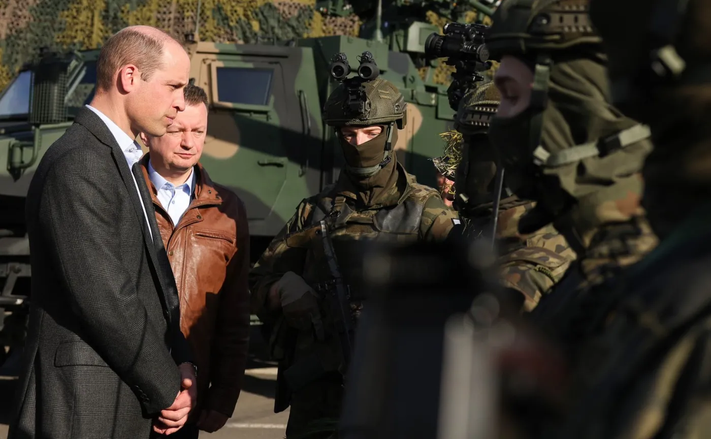 Książę William w Polsce, przybył z niespodziewaną wizytą