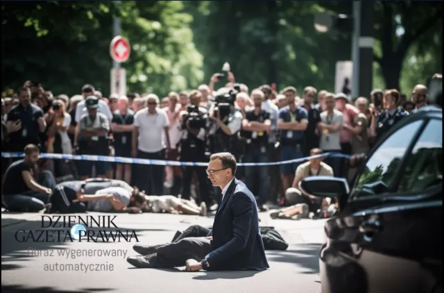 Morawiecki z piękną kobietą, Tusk zatrzymany przez CBA... Kogo ścigać za fałszywki wykonane przez AI?