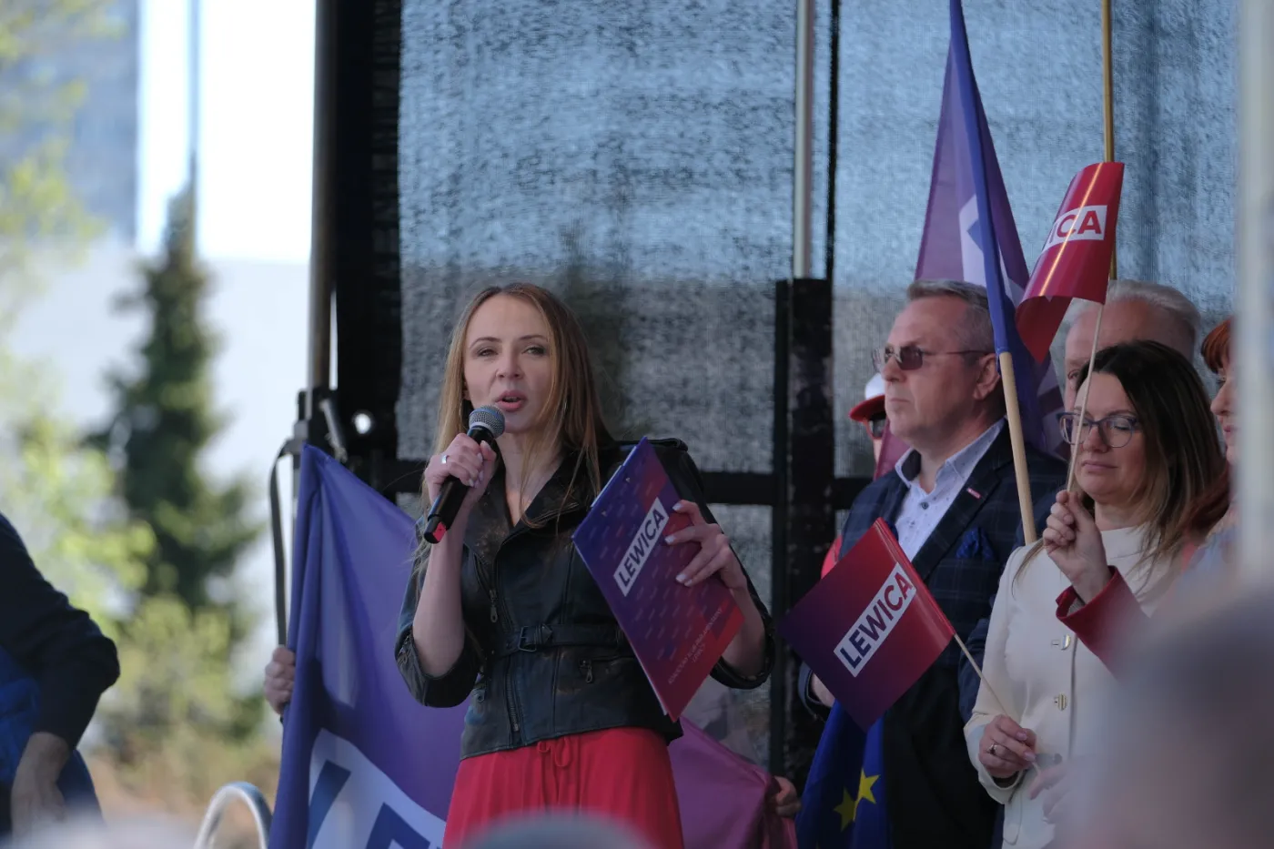 Pierwszomajowy marsz Lewicy. "Mówimy jasno: żadne kauflandy i żadne amazony..."