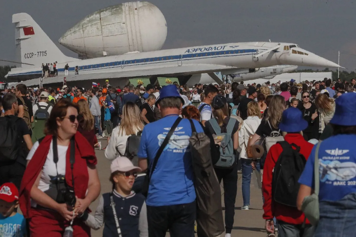 Pokaz lotniczy MAKS w Rosji