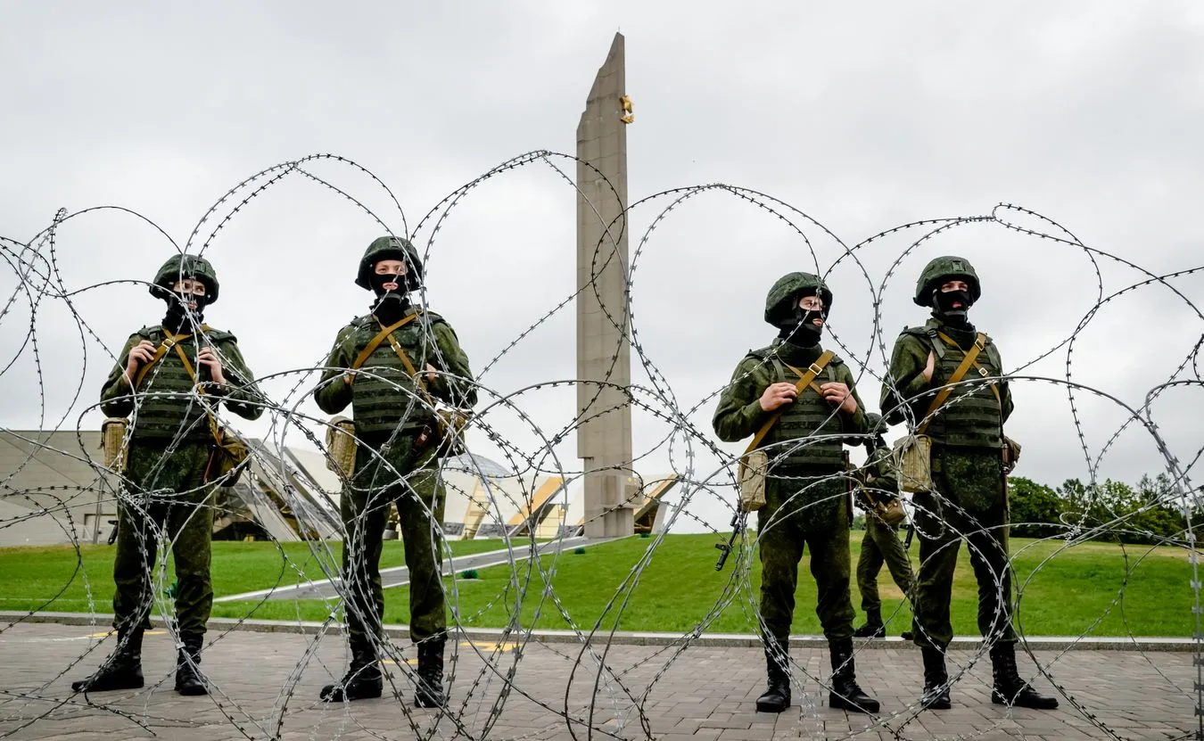 Protest w Mińsku