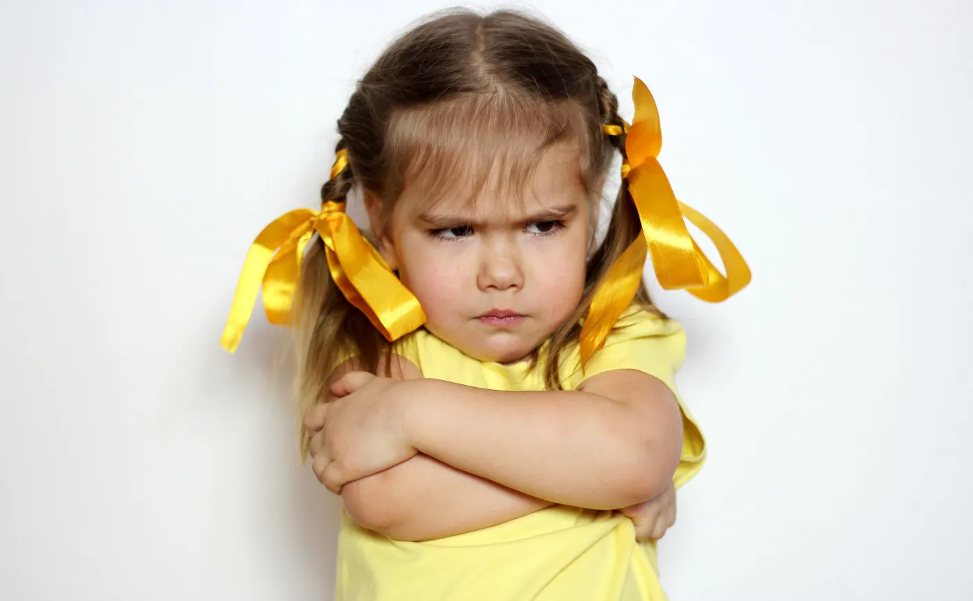 Wściekła dziewczynka, złość