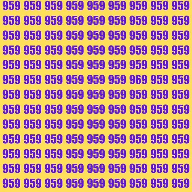 TEST spostrzegawczości. Znajdziesz TĘ liczbę w 20 sekund?