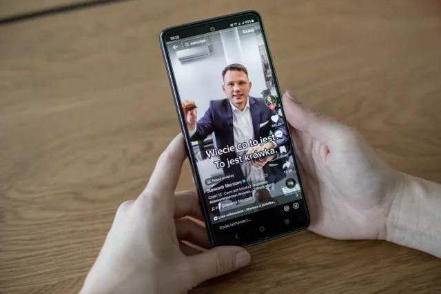 Mentzen śmieje się z Telusa. "Twój stary na TikToku"