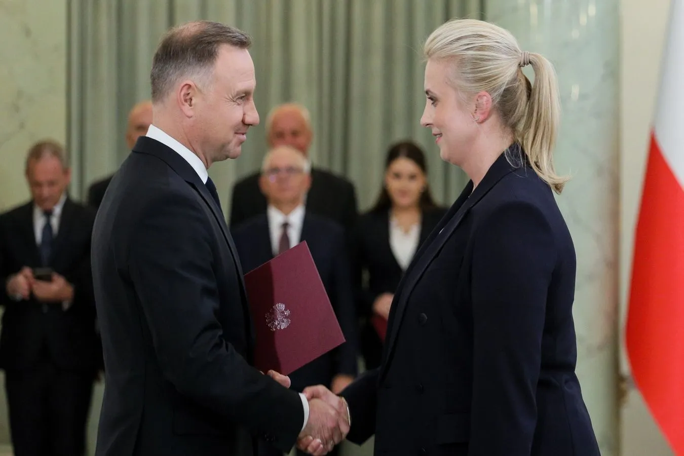 Katarzyna Sójka, Andrzej Duda
