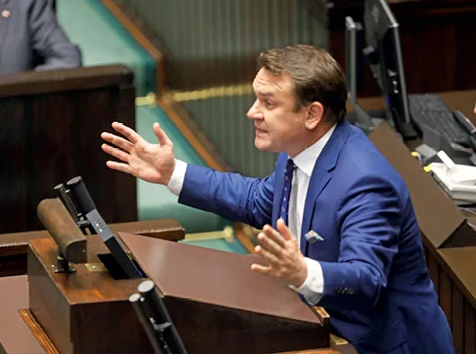 Poseł PiS Dominik Tarczyński