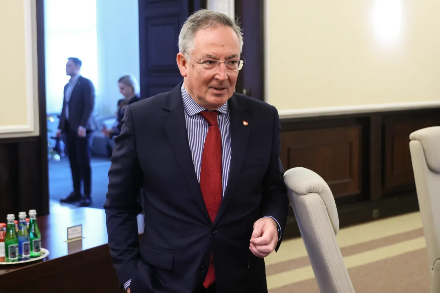 Minister kultury i dziedzictwa narodowego Batłomiej Sienkiewicz