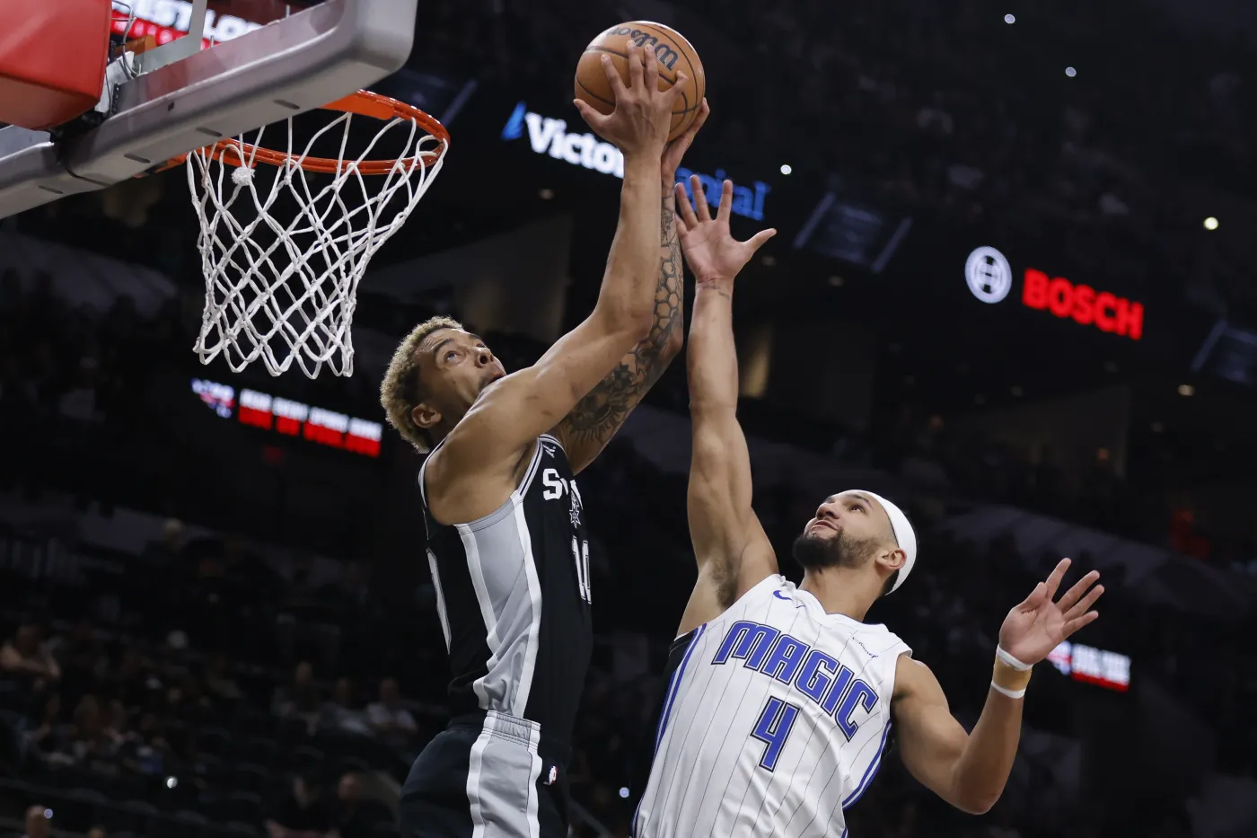 Liga NBA. Jeremy Sochan z doubel-doubel w meczu z Orlando Magic [WIDEO]