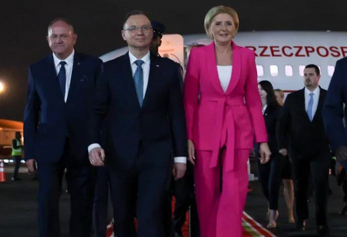 Agata Kornhauser-Duda w nietypowej stylizacji