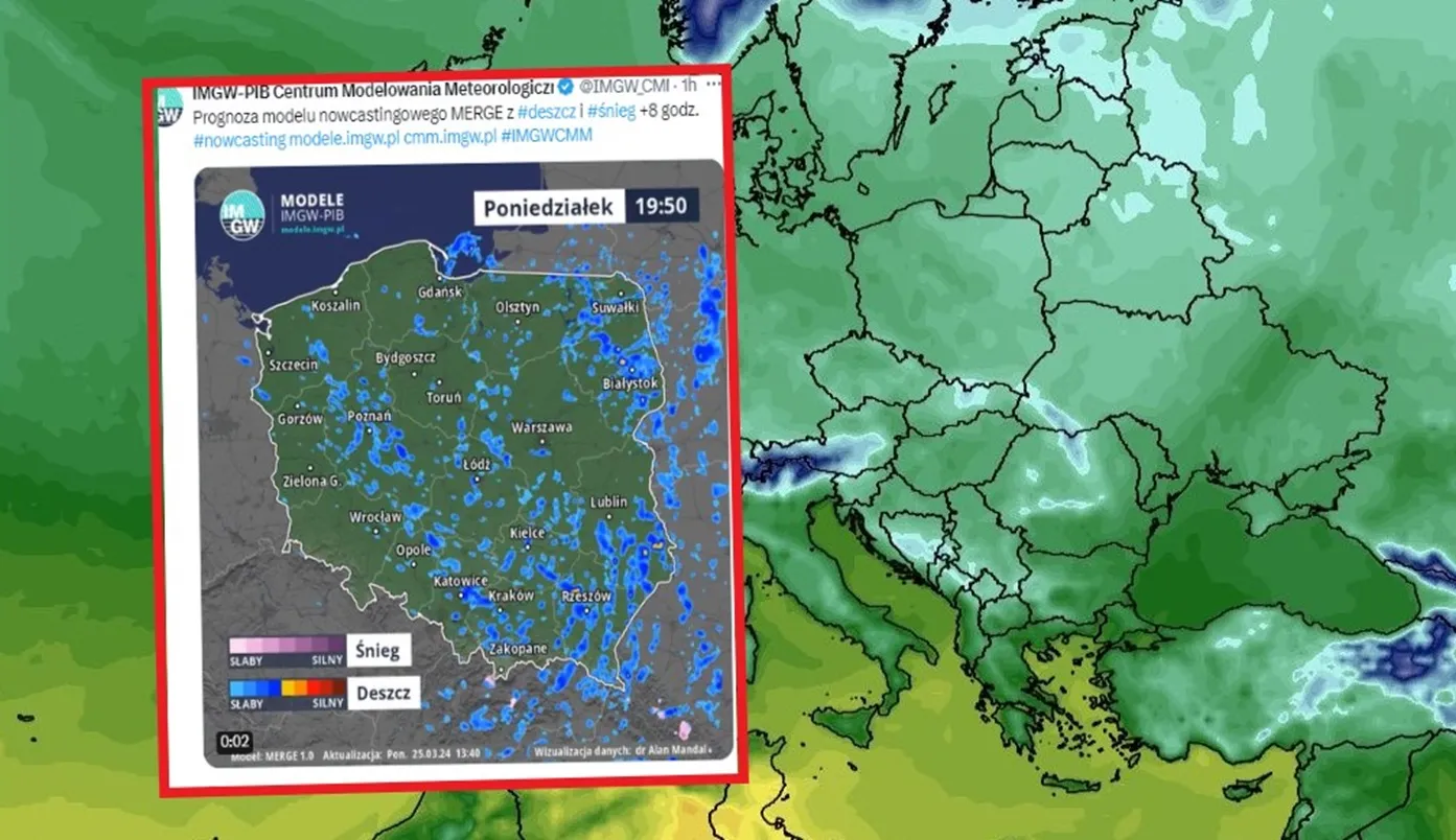 Załamanie w pogodzie przed świętami. Burze, grad i wichura