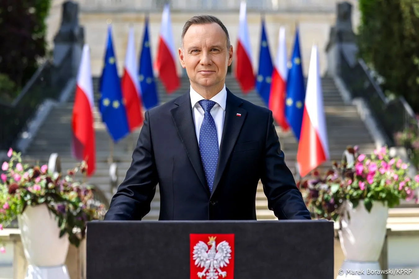 Orędzie Dudy na 20 lat Polski w UE. "Pojawiają się niepokojące tendencje"