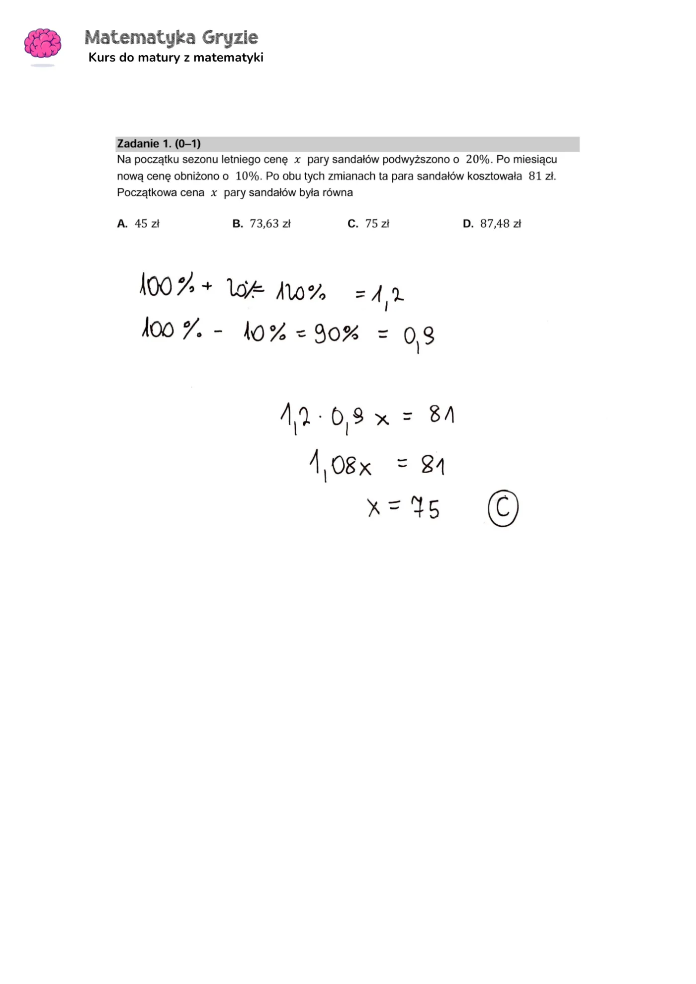 Matura 2024. Matematyka - poziom podstawowy [ARKUSZE CKE i ODPOWIEDZI]