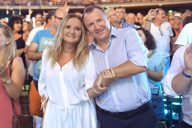 Joanna i Jacek Kurscy świętują rocznicę ślubu. "Zdążyliśmy prosto z lotniska" [FOTO]