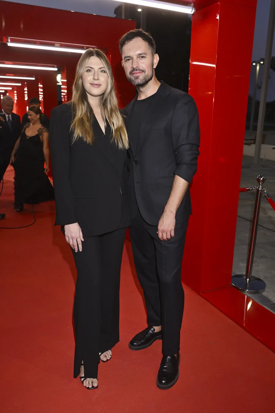 Aleksandra Grysz i Tomasz Tylicki na konferencji ramówkowej TVP
