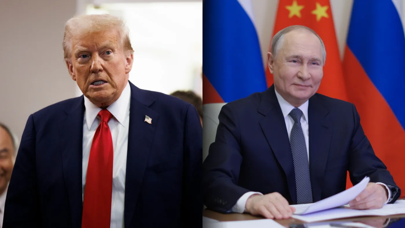  Donald Trump; Władimir Putin