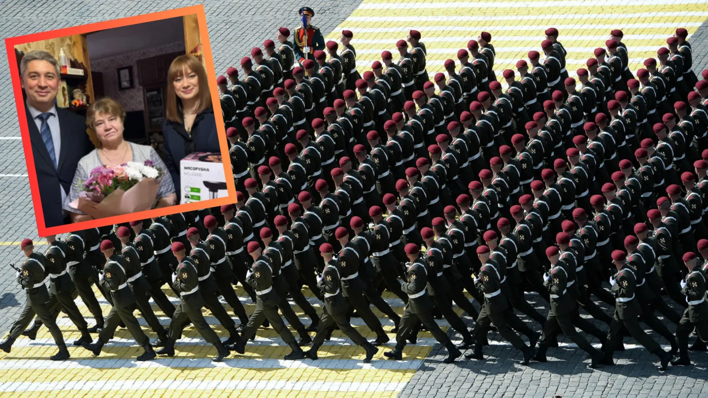 Dzień Kobiet w Rosji. Matki poległych żołnierzy dostały maszynki do mięsa