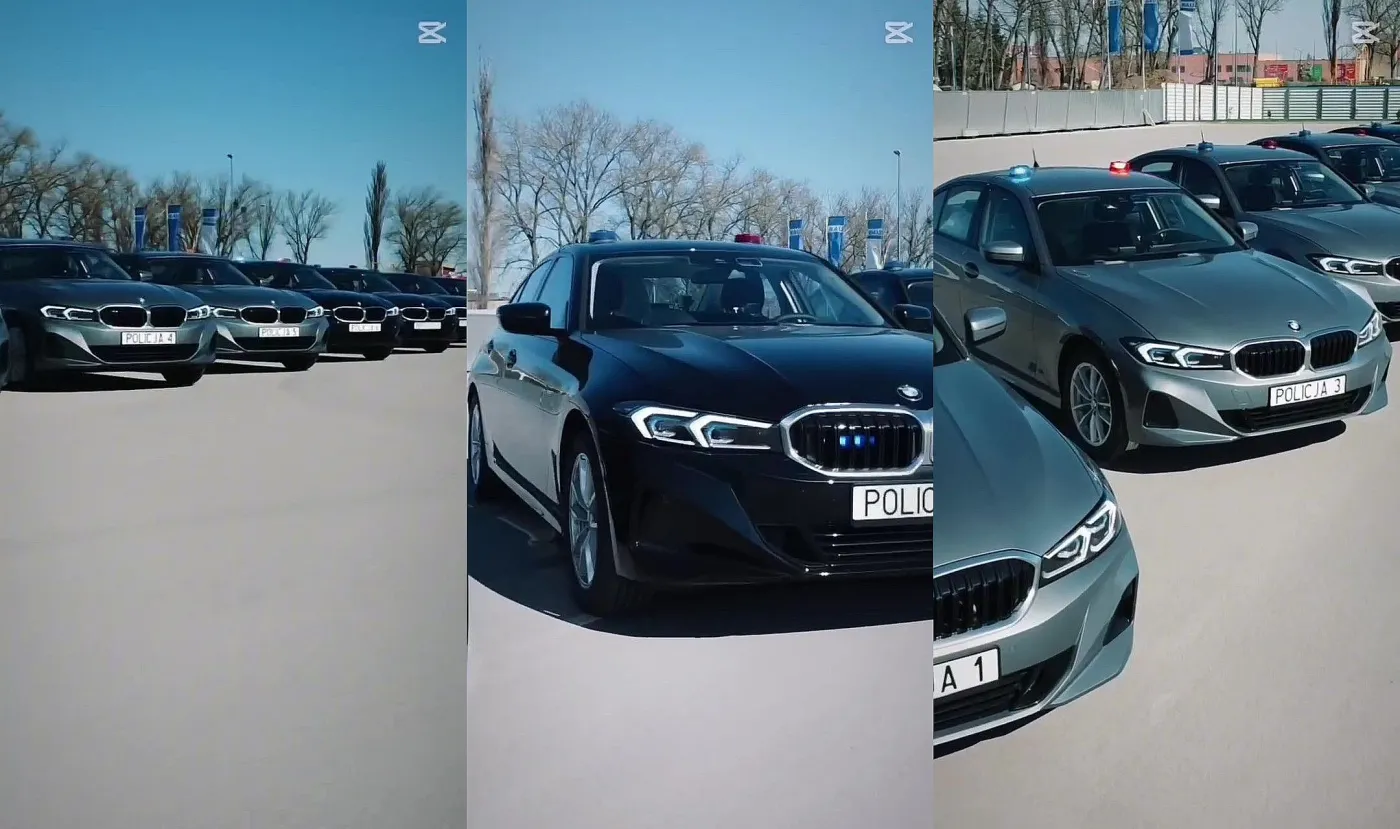 Nowe BMW serii 3 dla policji - to nieoznakowane radiowozy drogówki