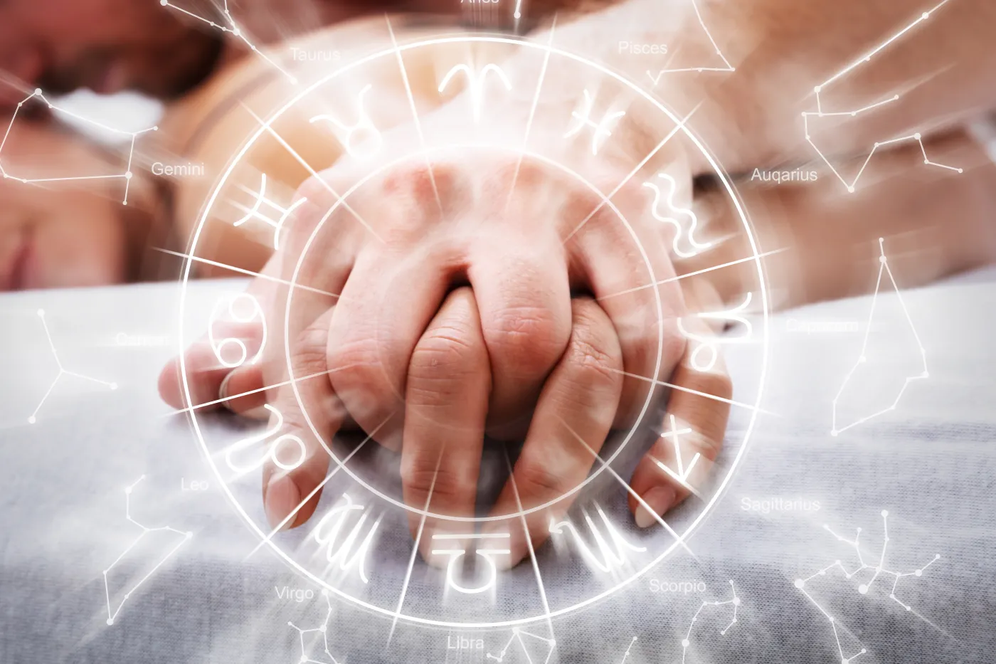 Couple,Sex,Foreplay,In,Bed.,Astrology,And,Zodiac,Horoscope,Chart