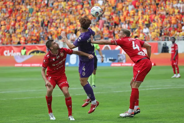 Katastrofa Widzewa w doliczonym czasie gry. Imaz bohaterem Jagiellonii