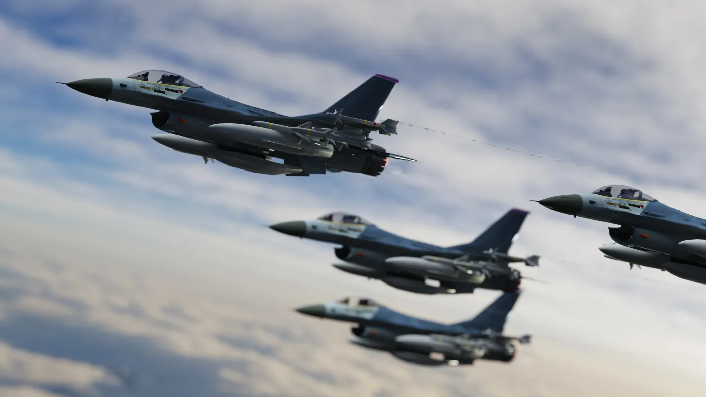 Alarm nad Alaską. Amerykańskie F-16 przechwyciły rosyjskie bombowce