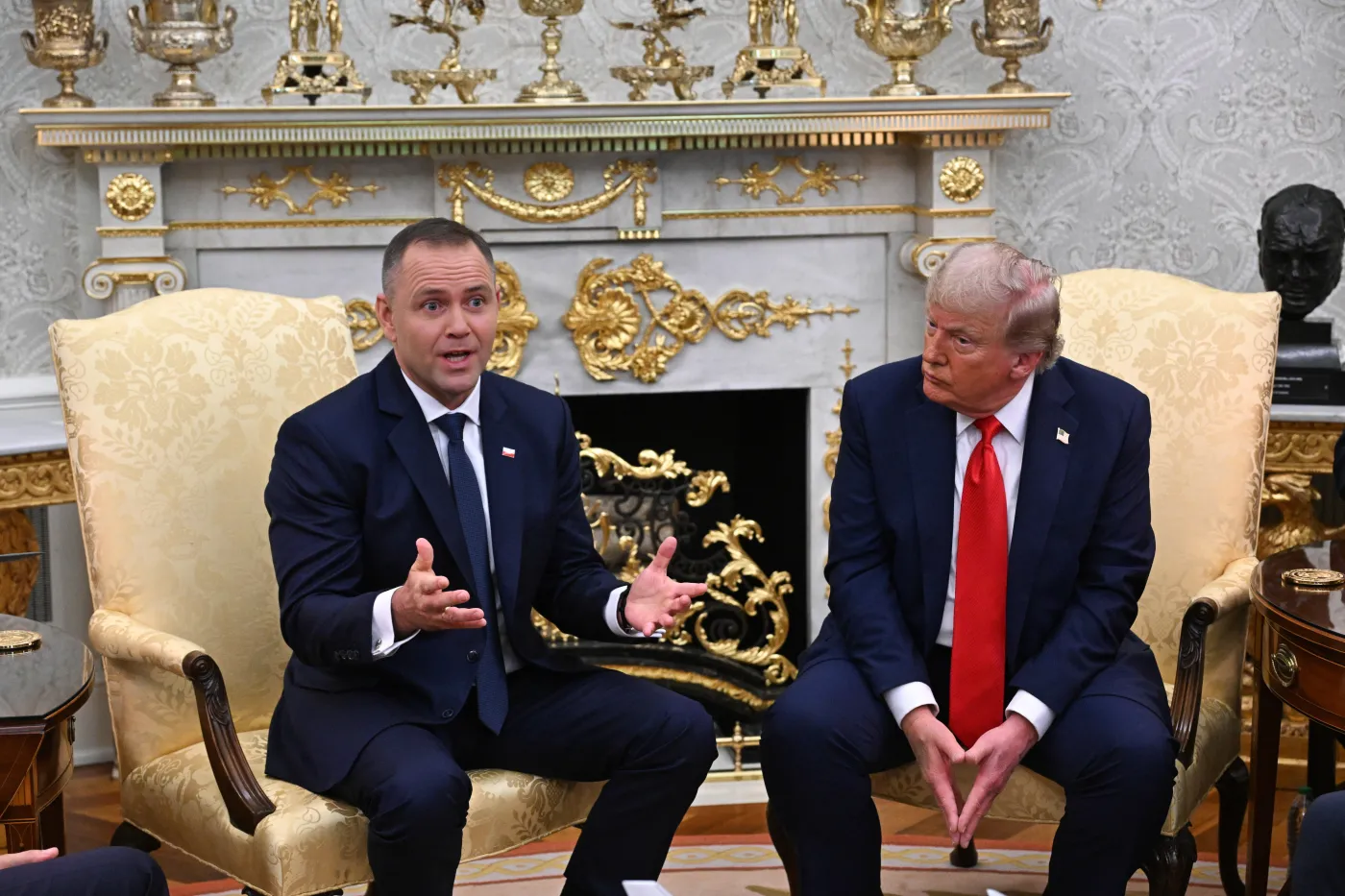 Karol Nawrocki i Donald Trump politykami roku 2025. Wyniki sondażu