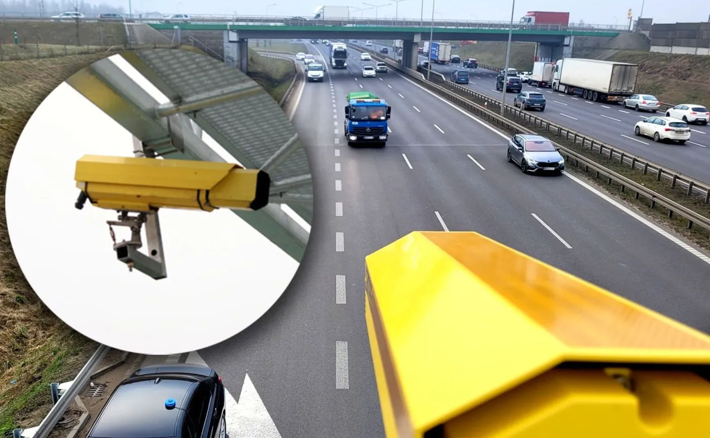 Odcinkowy pomiar prędkości na autostradzie A2 już kontroluje średnią prędkość kierowców. Gdzie uważać z gazem?