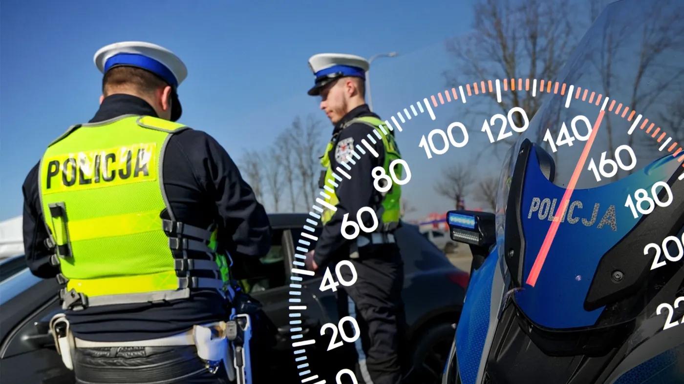 Policja kontroluje prędkość
