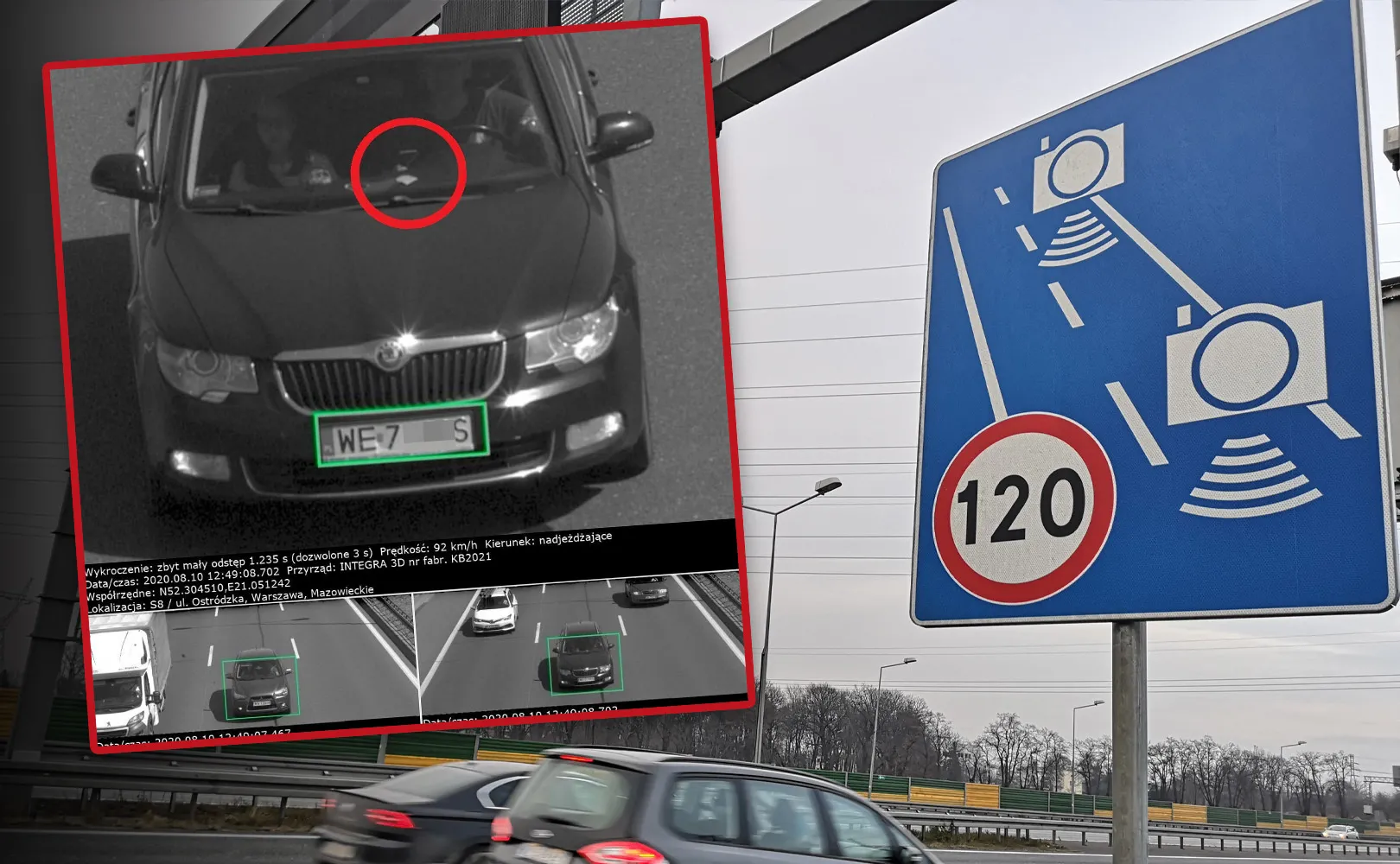 Oto skuteczny sposób na mandat z odcinkowego pomiaru prędkości. Działa zawsze