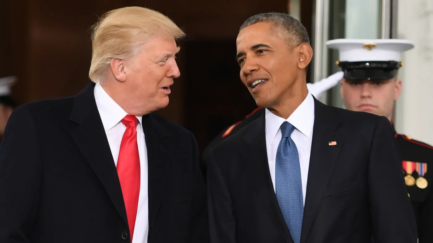 Donald Trump i Barack Obama