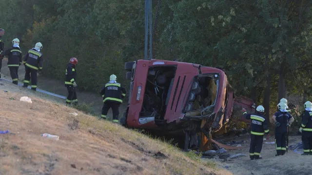 Wypadek polskiego autokaru na Węgrzech. Służby opublikowały nagranie z akcji [WIDEO]