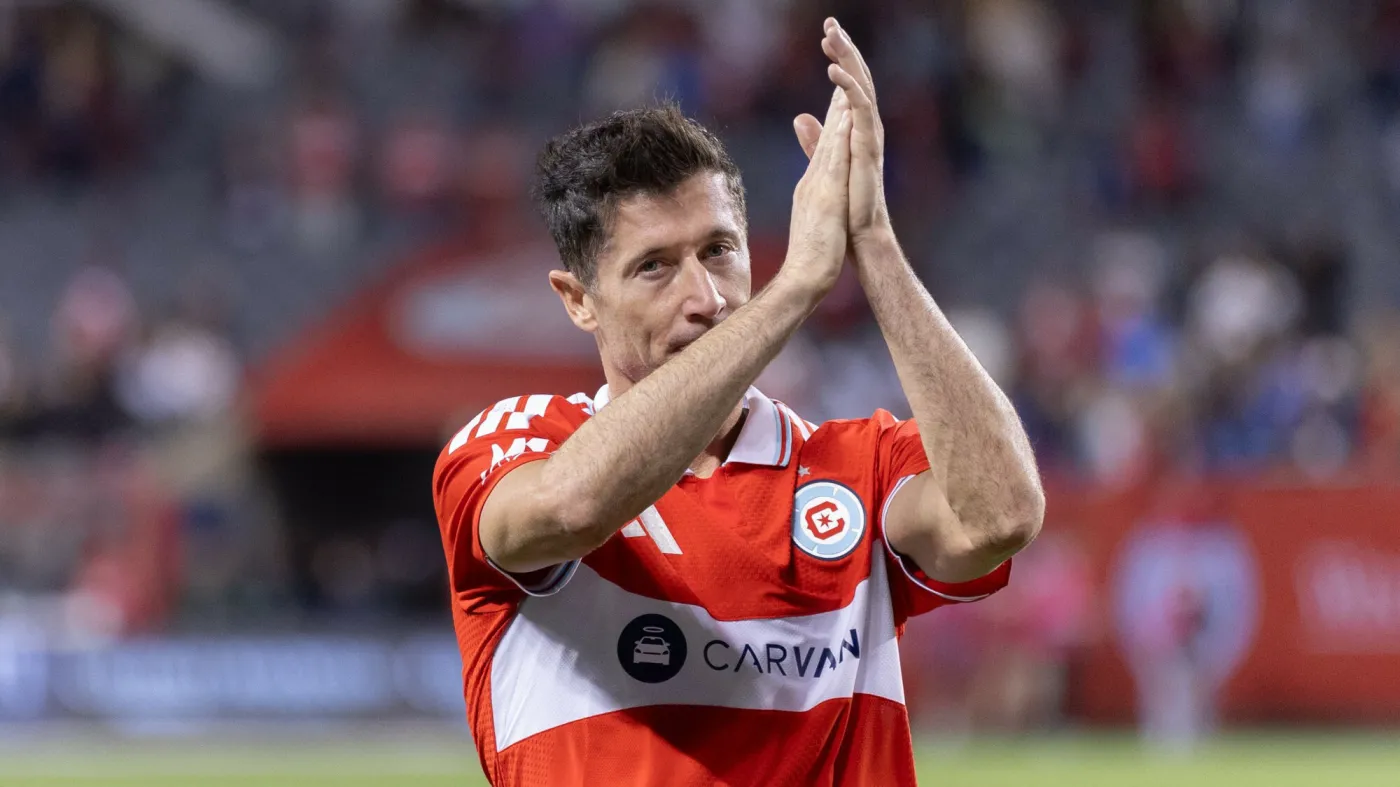 Lewandowski gwiazdą wieczoru. Tak spędził ostatnią noc w Chicago