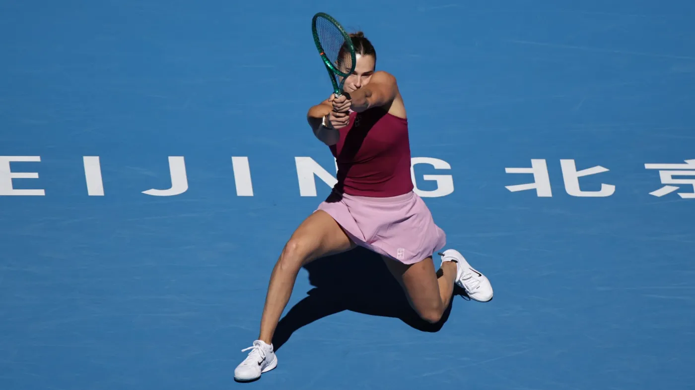 Sabalenka rzuciła rakietą po stracie serwisu. Sensacyjna porażka Białorusinki